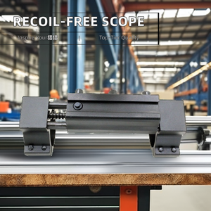 Cannocchiale monoblocco telescopico a fondo piatto in alluminio con supporto a Zero rinculo da 11mm a Base stretta per la caccia - Product Image 6