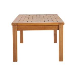 Arbor Coffee <b>Table</b> Showcases Bold Solid Teak Construction <b>Foldable</b> & Waterproof Modern Design for Outdoor Spaces - Product Image 3