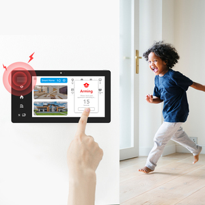 Display incorporato personalizzato touch screen tablet Linux <span class=keywords><strong>gateway</strong></span> iot da 8 pollici smart home security zigbee zwave poe zigbee pannello linux - Product Image 1