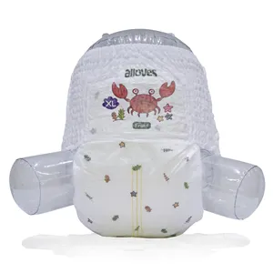 Seluar latihan Bayi <span class=keywords><strong>Lampin</strong></span> pakai Buang pengeluar <span class=keywords><strong>Lampin</strong></span> Bayi กางเกงดึงขึ้น ISO ทารกกางเกงฝึกพิมพ์ปุยเยื่อกระดาษ - Product Image 4