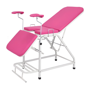 Nouvel équipement hospitalier 2026 : Table d'examen gynécologique médicale pliable manuelle, lit d'accouchement gynécologique et obstétrical - Product Image 2