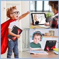 Étui robuste pour iPad 10.2 7ème, 8ème et 9ème génération avec support, bandoulière, motif anime pour enfants, anti-chute, OEM ODM