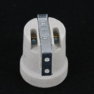 Lamp Holder Ceramic <strong>E27</strong> With/Without Bracket Waterproof White Straight for LED Bulb <strong>E27</strong> Bulb Holder Ceramic Light Socket - Product Image 3