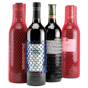 Mesh <strong>Net</strong> <strong>Glass</strong> Bottle <strong>Protective</strong> Sleeves Wine Beer Netting - Product Image 6