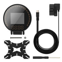 Auto herramienta de diagnóstico HUD P15 obd la pantalla automotriz escáner Universal herramientas de diagnóstico