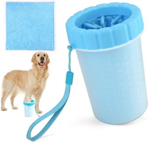 Gobelet de lavage des pieds pour animaux de compagnie Accessoire de bain pour chien et chat Nettoyeur automatique pour animaux de compagnie Brosse de bain pour animaux de compagnie - Product Image 1
