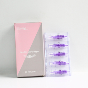 <span class=keywords><strong>Aiguille</strong></span> de cartouche de <span class=keywords><strong>tatouage</strong></span> 20 pièces RL/<span class=keywords><strong>M1</strong></span>/RM aiguilles de maquillage semi-permanentes professionnelles jetables pour sourcils pour stylo de Machine à tatouer - Product Image 4