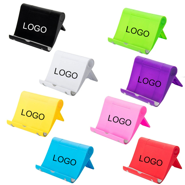 Desktop Stand Universal Foldable Mobile Phone Tablet Holder Portable Lazy Cellphone Universal Plastic Holder