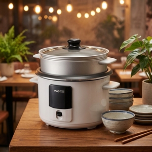 Cuiseur à riz multifonction de haute qualité 3L-6L, portable et rapide pour la préparation des repas en famille, grande capacité, avec fonction vapeur - Product Image 1