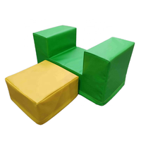 5 pièces blocs de mousse d'intérieur pour tout-petits équipement de jeu d'escalade jouets souples pour enfants utilisation de parc d'attractions à la maison
