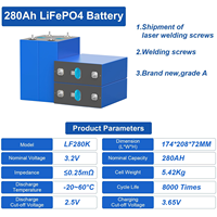 Cellule de batterie LiFePO4 prismatique CALB 3.2V 314Ah de qualité A+ en stock en Chine, batteries lithium-ion 100Ah 280Ah 314Ah 345Ah 628Ah