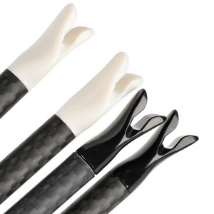 Plumes de flèche plates en forme de V, diamètre intérieur 6,2 mm, en plastique, pour flèches en carbone de tir à l'arc équin - Product Image 4