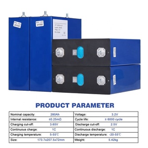Pin <span class=keywords><strong>Lithium</strong></span> Ion <span class=keywords><strong>LiFePO4</strong></span> hình hộp chữ nhật EU Stock LF280K LF 314AH V3 280Ah 280K 3.2V, 8000 chu kỳ, dùng cho hệ thống năng lượng mặt trời gia đình, hàng mới - Product Image 3