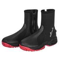 Bottes de plongée en néoprène OEM ODM noires antidérapantes, durables, imperméables, pour la plage, le surf, la plongée, équipement et accessoires de natation et de plongée