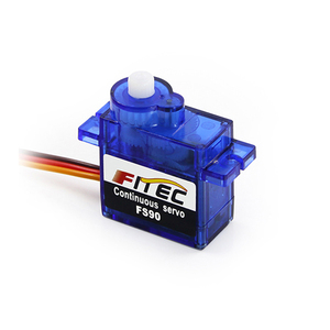 มอเตอร์ไมโครเซอร์โว Feetech <span class=keywords><strong>FS90</strong></span> 9 กรัม สำหรับโดรน RC แขนหุ่นยนต์ ของเล่น AI เครื่องบิน เฮลิคอปเตอร์ ควอดคอปเตอร์ รถสมาร์ท DIY โครงการหุ่นยนต์ - Product Image 2