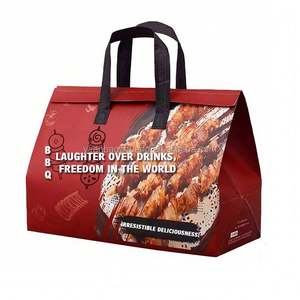 Bolsa Térmica Personalizada con Logotipo, Bolsa de Aislamiento de Tela No Tejida de Alta Calidad, para Panadería, Repostería, Comida para Llevar - Product Image 5