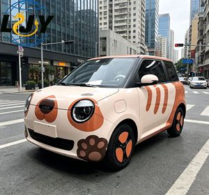 Voiture d'occasion Changan Lumin <span class=keywords><strong>2022</strong></span> 301 km Édition Sweet Honey Mini-voiture électrique urbaine Pure Exportation mondiale - Product Image 2