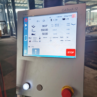 Prensa Plegadora Hidráulica CNC para Doblado de Chapa Metálica de Acero Suave, Acero Inoxidable y Aluminio