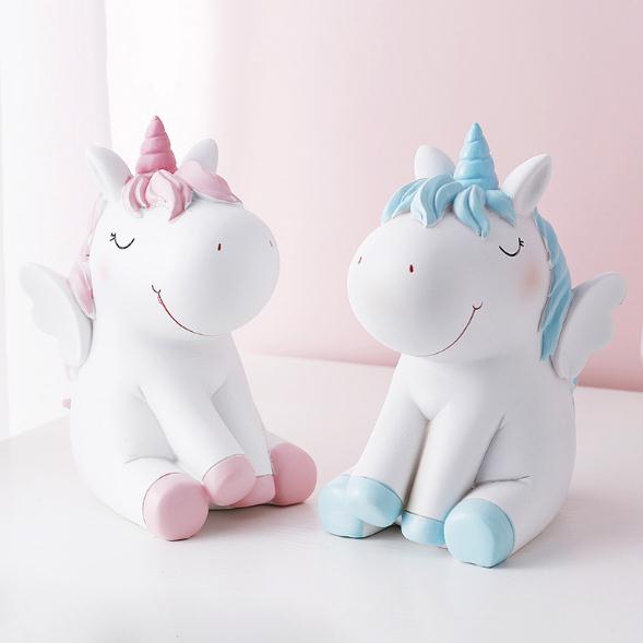 Tirelire licorne partysu pour enfants, joli et mignon, à la mode, tirelire