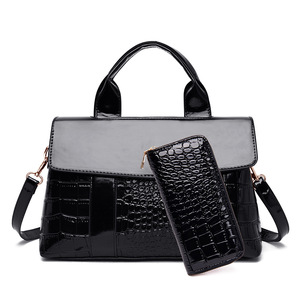 Women Handbags Large <b>Tote</b> Shoulder Bag Top Handle Satchel Hobo 2pcs Purse Set - Product Image 3