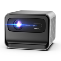 Projecteur intelligent 1080P Google TV commercial, correction automatique de la distorsion trapézoïdale, vidéo électrique, mini écran DLP extérieur, home cinéma, projecteur portable