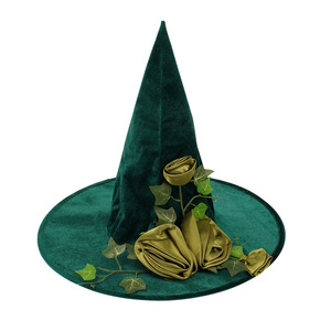 A501 Chapeau de sorcière vert Halloween Chapeau magique européen et américain Chapeau de sorcière de <span class=keywords><strong>dessin</strong></span> <span class=keywords><strong>animé</strong></span> <span class=keywords><strong>Magicien</strong></span> <span class=keywords><strong>d</strong></span>'<span class=keywords><strong>Oz</strong></span> - Product Image 1