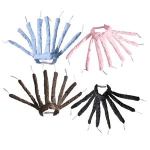 Rizador de Pelo Tipo Aro, Sin Calor, con Esponja, Ocho Garras, Herramienta para Peinar, Moldeador de Ondas - Product Image 4