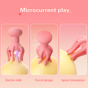 Heiße Frauen Laurus Octopus Elektro schock Brust massage gerät Masturbation Adult Sexspielzeug Box für weibliche wasserdichte chinesische Produkt - Product Image 2