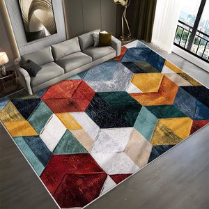 Hot Bán Tùy Chỉnh Thảm Siêu Mềm In Thảm Và Thảm Chống Trượt Phòng Khách Kích Thước Lớn In Sàn Mat - Product Image 2