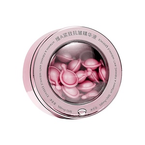 Suero Facial Orgánico <span class=keywords><strong>de</strong></span> Alta Gama Antiarrugas y Reafirmante con Cápsulas Vegetales para el Cuidado Facial - Product Image 1