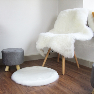 Sang Trọng Úc Da Cừu Khu Vực Thảm Chính Hãng Bất Cừu Da Len Lông Thảm Cho Sofa & Tự Động Bọc Động Vật Sản Phẩm Lông Thú - Product Image 5