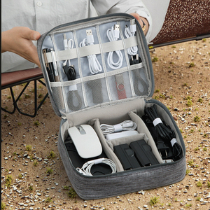 데이터 케이블 여행 충전 보물 헤드폰 보관함 저장을위한 도매 다기능 디지털 가방 - Product Image 3