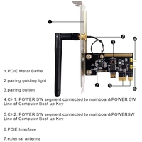 Module de relais de carte de démarrage EweLink Mini PC pour télécommande de mise en marche/arrêt et de redémarrage pour ordinateur de bureau PCI-e