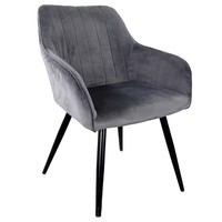 Chaises de salle à manger en tissu velours rustiques et modernes pour hôtel, bureau et restaurant – Vente en gros à prix abordable