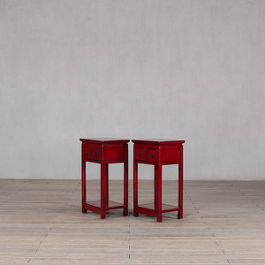 Handmade Solid Wood <strong>Corner</strong> <strong>Table</strong> with Drawer <strong>for</strong> Apartment <strong>Hallway</strong> Decorative Furniture - Product Image 4