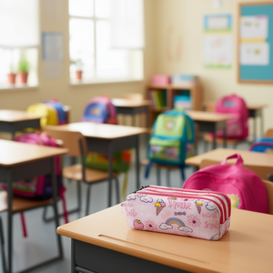 ILAN Astuccio con 3 Cerniere per Scuola Bambine - Product Image 3