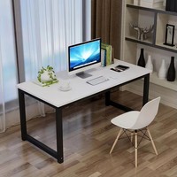 Postes de travail informatiques pour petits espaces, bureaux modernes en bois pour la maison et le bureau, avec pieds réglables