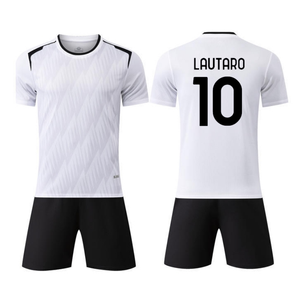 2026 Maglia da Allenamento Uomo di Qualità Thailandese con Stampa Digitale a Righe Personalizzata LAUTARO <span class=keywords><strong>RONALDO</strong></span> NEYMAR Set Uniforme da Calcio - Product Image 1