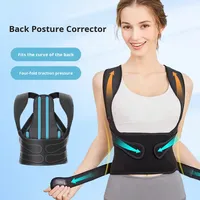 Vente chaude Protection Professionnelle Respirant Soulagement De La Douleur Du Dos Réglable Correcteur De Posture Du Haut Pour Les Femmes Et Les Hommes