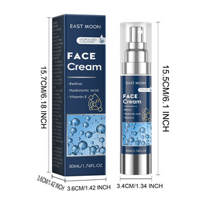 Crème Visage Raffermissante et Hydratante <span class=keywords><strong>Anti</strong></span>-Rides à la Vitamine E pour Hommes, Crème Faciale au Rétinol et au Collagène pour une Peau d'Apparence Plus Jeune - Product Image 2