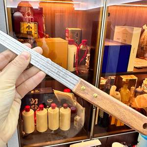 Cuchara de titanio puro con mango de palisandro, utensilio de cocina de mango largo, antiadherente, antideslizante, apto para horno, solo lavar a mano - Product Image 2