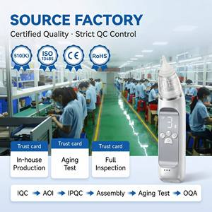 Aspirateur nasal électrique pour bébé Chine 2026 <span class=keywords><strong>avec</strong></span> aspiration maximale <span class=keywords><strong>de</strong></span> 68 kPa, batterie 700 mAh, sans latex ni BPA - Product Image 5