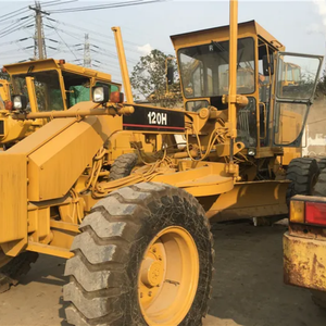 Niveleuse Caterpillar 120H d'occasion avec moteur, pompe et boîte de vitesses en bon état de marche, d'origine américaine, en vente. - Product Image 2