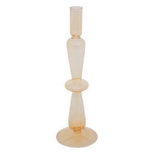 Porte-bougie en verre H 29,7 cm - Product Image 1