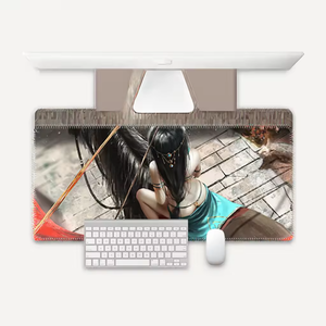 <span class=keywords><strong>Tapis</strong></span> de <span class=keywords><strong>souris</strong></span> créatif pour bureau, style anime <span class=keywords><strong>manga</strong></span>, grand format, impression personnalisée de votre personnage préféré - Product Image 2