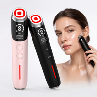 Nouveau Masseur Facial Électrique Portable Beauté Wand pour l'Élimination des Cernes, le Soulagement des Gonflements, l'Infusion d'Anions, l'Hydratation et la Revitalisation