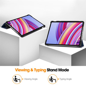 Funda Protectora Delgada de Cuero con Soporte Triple y Función de Apagado Automático para Tablet <span class=keywords><strong>Xiaomi</strong></span> Redmi <span class=keywords><strong>Pad</strong></span> 2 SE <span class=keywords><strong>5</strong></span> 6 7 Pad2 Pad6 Pad7 Pro - Product Image 5