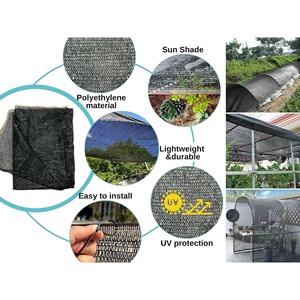80% UV bảo vệ ngoài trời bóng râm buồm Net HDPE nông nghiệp vuông cuộn với grommets Patio vườn tam giác mô hình Shading - Product Image 3
