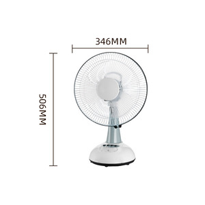 Phổ biến nhất xách tay 12inch có thể sạc lại bảng fan hâm mộ 110-240V Điện - Product Image 4