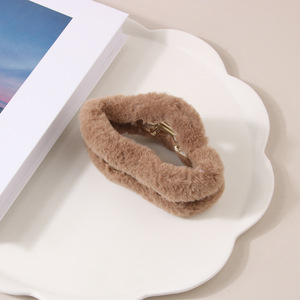 13cm dolce nuvola di grandi dimensioni in peluche per capelli squisita <span class=keywords><strong>porta</strong></span> carta singola accessorio per capelli - Product Image 2